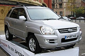 Подбор шин на Kia Sportage 2004