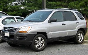 Подбор шин на Kia Sportage 2007