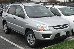 Размер колёс на Kia Sportage 2009 Подбор шин на Kia Sportage 2009