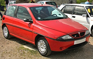Размер колёс на Lancia Ypsilon 1996 Подбор шин на Lancia Ypsilon 1996