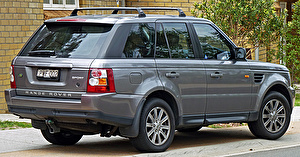 Размер колёс на Land Rover Range Rover Sport 2005 Подбор шин на Land Rover Range Rover Sport 2005