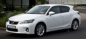 Размер колёс на Lexus CT 2012 Подбор шин на Lexus CT 2012