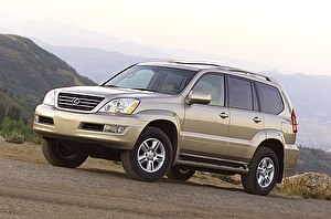 Размер колёс на Lexus GX 2003 Подбор шин на Lexus GX 2003