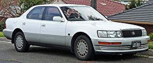 Размер колёс на Lexus LS 1990 Подбор шин на Lexus LS 1990