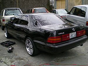 Размер колёс на Lexus LS 1991 Подбор шин на Lexus LS 1991