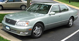 Размер колёс на Lexus LS 1998 Подбор шин на Lexus LS 1998