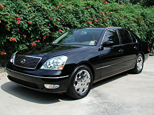 Размер колёс на Lexus LS 2002 Подбор шин на Lexus LS 2002