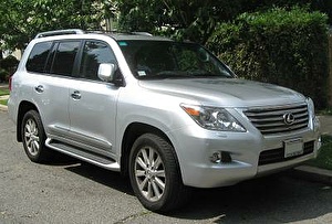 Размер колёс на Lexus LX 2009 Подбор шин на Lexus LX 2009