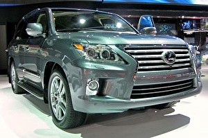 Размер колёс на Lexus LX 2012 Подбор шин на Lexus LX 2012