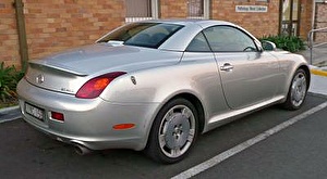 Размер колёс на Lexus SC 2005 Подбор шин на Lexus SC 2005