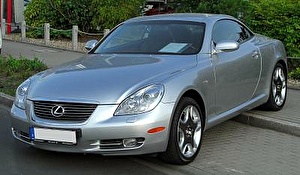 Автомобильге шина және дисктерді таңдау Lexus SC. Шины на Lexus