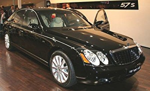 Автомобильге шина және дисктерді таңдау Maybach 57. Шины на Maybach
