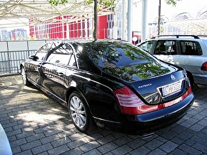Автомобильге шина және дисктерді таңдау Maybach 62. Шины на Maybach