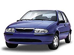 Размер колёс на Mazda 121 1998 Подбор шин на Mazda 121 1998