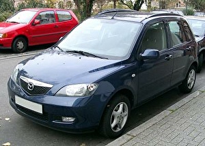 Размер колёс на Mazda 2 2003 Подбор шин на Mazda 2 2003