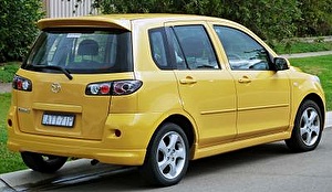 Размер колёс на Mazda 2 2007 Подбор шин на Mazda 2 2007