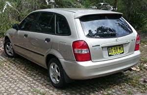 Размер колёс на Mazda 323 1999 Подбор шин на Mazda 323 1999
