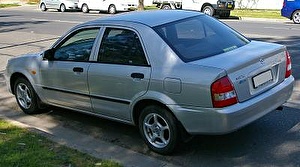 Размер колёс на Mazda 323 2002 Подбор шин на Mazda 323 2002