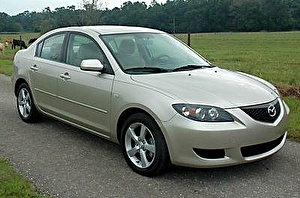 Размер колёс на Mazda 3 2003 Подбор шин на Mazda 3 2003