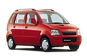 Размер колёс на Mazda AZ Wagon 1999 Подбор шин на Mazda AZ Wagon 1999