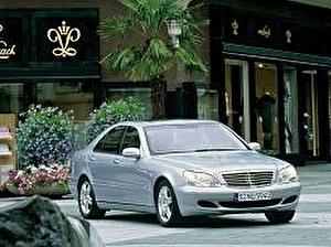 Размер колёс на Mercedes S-Class 2001 Подбор шин на Mercedes S-Class 2001