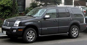 Размер колёс на Mercury Mountaineer 2009 Подбор шин на Mercury Mountaineer 2009