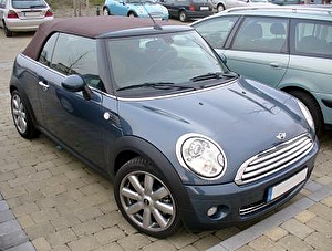 Размер колёс на Mini Cooper Cabrio 2001 Подбор шин на Mini Cooper Cabrio 2001
