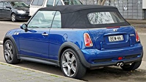 Размер колёс на Mini Cooper Cabrio 2008 Подбор шин на Mini Cooper Cabrio 2008