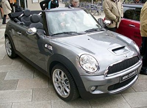 Размер колёс на Mini Cooper S Cabrio 2009 Подбор шин на Mini Cooper S Cabrio 2009