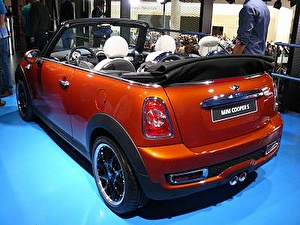 Размер колёс на Mini Cooper S Cabrio 2012 Подбор шин на Mini Cooper S Cabrio 2012