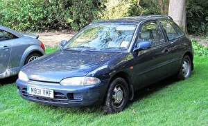 Размер колёс на Mitsubishi Colt 1995 Подбор шин на Mitsubishi Colt 1995