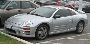 Размер колёс на Mitsubishi Eclipse 2005 Подбор шин на Mitsubishi Eclipse 2005