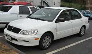 Размер колёс на Mitsubishi Lancer 2002 Подбор шин на Mitsubishi Lancer 2002
