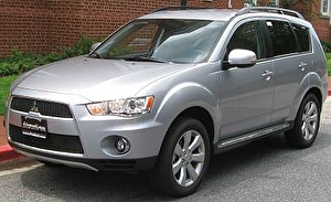 Размер колёс на Mitsubishi Outlander 2010 Подбор шин на Mitsubishi Outlander 2010