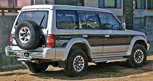 Размер колёс на Mitsubishi Pajero 1993 Подбор шин на Mitsubishi Pajero 1993