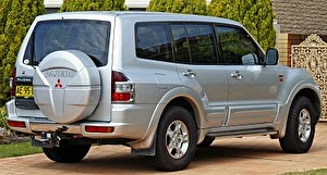 Размер колёс на Mitsubishi Pajero 2000 Подбор шин на Mitsubishi Pajero 2000