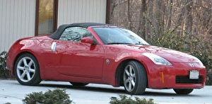 Размер колёс на Nissan 350Z Roadster 2012 Подбор шин на Nissan 350Z Roadster 2012