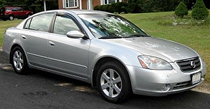Размер колёс на Nissan Altima 2003 Подбор шин на Nissan Altima 2003