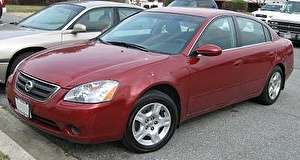 Размер колёс на Nissan Altima 2004 Подбор шин на Nissan Altima 2004
