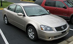 Размер колёс на Nissan Altima 2006 Подбор шин на Nissan Altima 2006