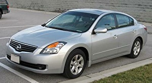 Размер колёс на Nissan Altima 2007 Подбор шин на Nissan Altima 2007