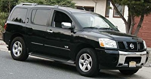 Размер колёс на Nissan Armada 2005 Подбор шин на Nissan Armada 2005