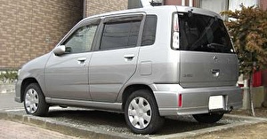 Размер колёс на Nissan Cube I 2002 Подбор шин на Nissan Cube I 2002