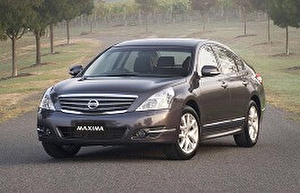Размер колёс на Nissan Maxima 2012 Подбор шин на Nissan Maxima 2012