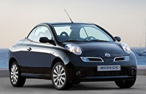 Размер колёс на Nissan Micra C+C 2007 Подбор шин на Nissan Micra C+C 2007