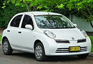 Подбор шин на Nissan Micra 2010