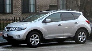 Размер колёс на Nissan Murano 2014 Подбор шин на Nissan Murano 2014
