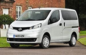 Размер колёс на Nissan NV200 2016 Подбор шин на Nissan NV200 2016