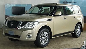 Размер колёс на Nissan Patrol 2012 Подбор шин на Nissan Patrol 2012