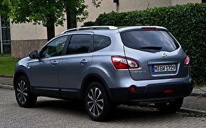 Размер колёс на Nissan Qashqai+2 2013 Подбор шин на Nissan Qashqai+2 2013